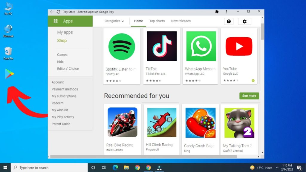 download google play store for pc